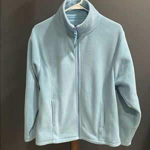 Women's Light Blue Fleece Jacket